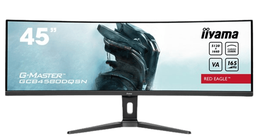 iiyama G-Master GCB4580DQSN Red Eagle 44.5" UltraWide Curved Gaming Monitor - VA