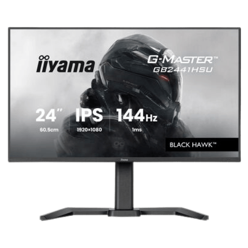 iiyama GB2441HSU-B1 23.8" Full HD Gaming Monitor - IPS, 144Hz, 1ms, Speakers, DP