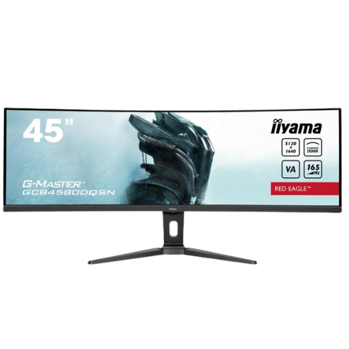 iiyama G-Master GCB4580DQSN Red Eagle 44.5" UltraWide Curved Gaming Monitor - VA