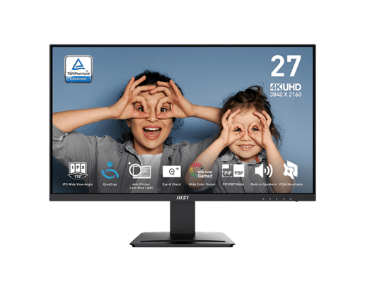 MSI PRO MP273U Business 27" Monitor - IPS, 60Hz, 4ms, HDMI, DP