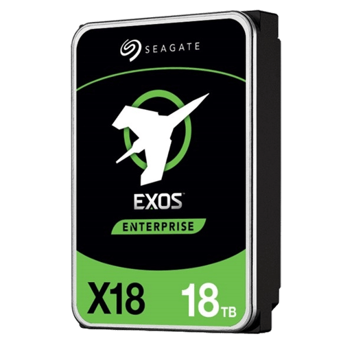 18TB Seagate Exos X18 3.5" SATA III Hard Drive - 256MB Cache