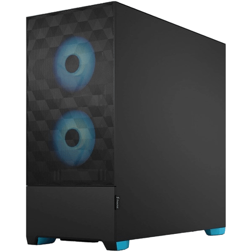 Fractal Pop Air RGB Mid Tower Gaming Case - Cyan 