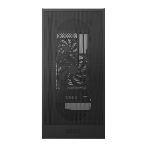 NZXT H5 Flow Mid Tower Gaming Case - Black 