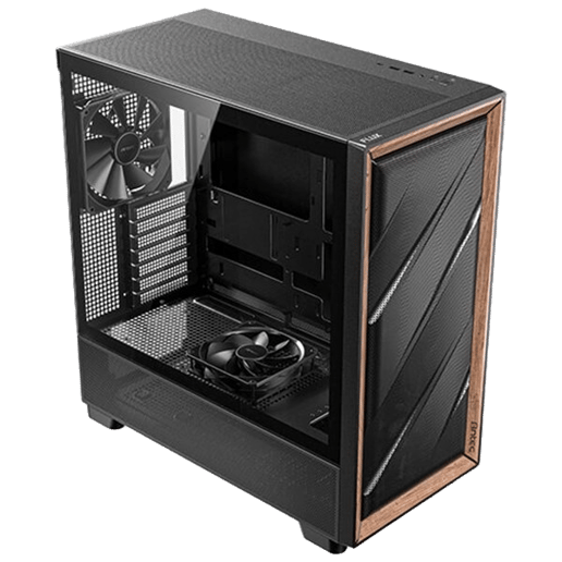 Antec Flux Mid Tower Case - Black 
