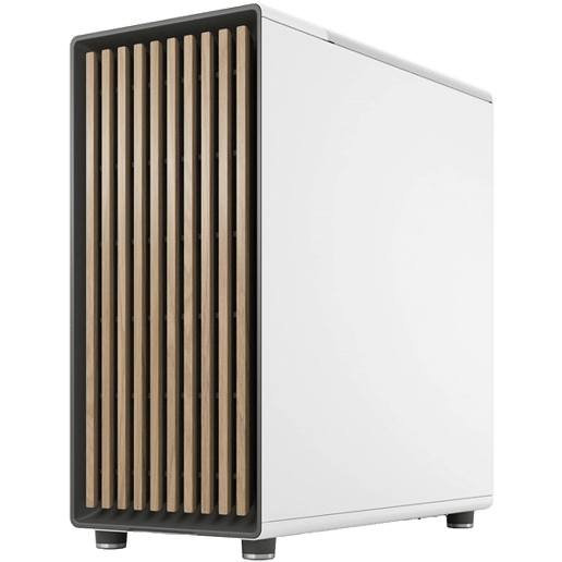 Fractal North TG Mid Tower Case - White 
