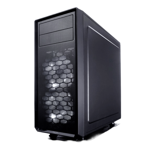 Fractal Focus G Mid Tower Gaming Case - Black 