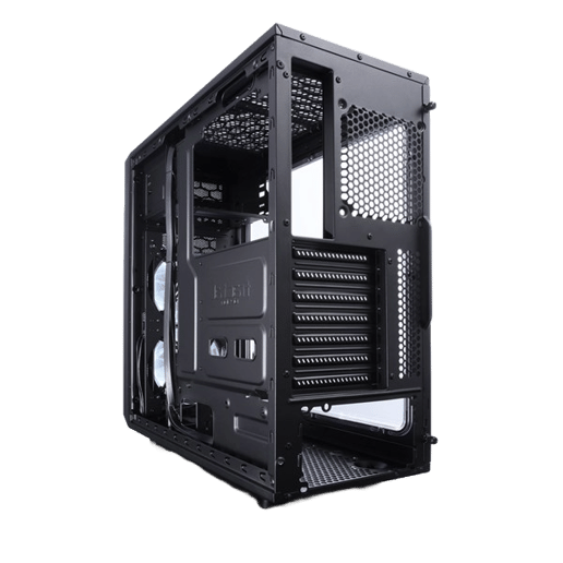 Fractal Focus G Mid Tower Gaming Case - Black 