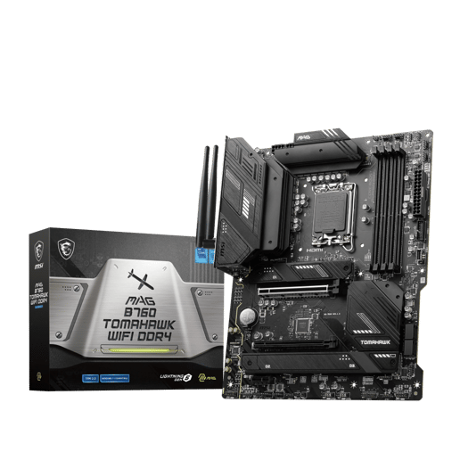 MSI MAG B760 TOMAHAWK WIFI ATX Motherboard for Intel LGA1700 CPUs