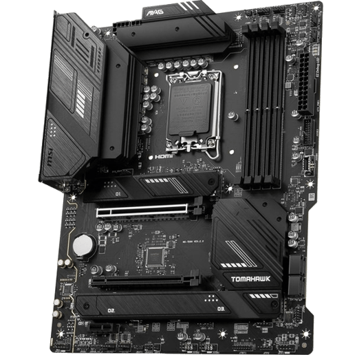 MSI MAG B760 TOMAHAWK WIFI ATX Motherboard for Intel LGA1700 CPUs