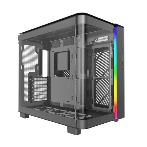 Montech KING 95 Mid Tower Gaming Case - Black 
