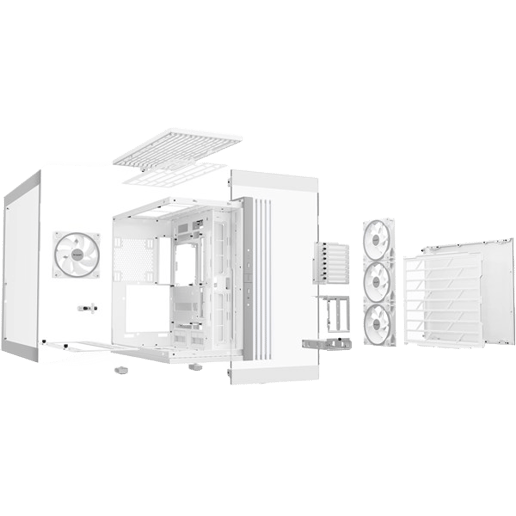 Be Quiet! Light Base 900 FX Full Tower Gaming Case - White 