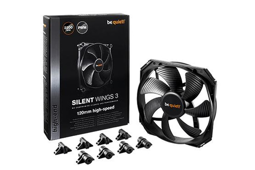 be quiet! Silent Wings 3 (120mm) PWM High Speed Case Fan
