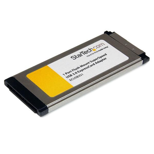 StarTech.com 1 Port Flush Mount ExpressCard SuperSpeed USB 3.0 Card Adaptor