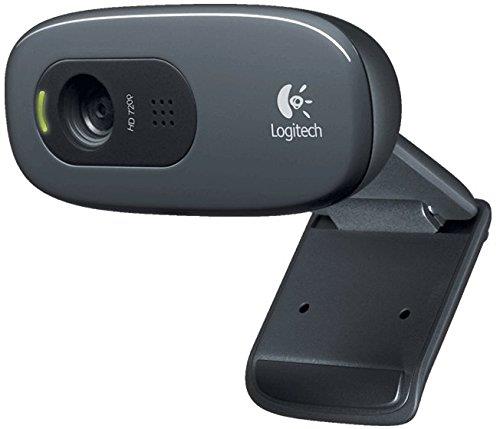 Logitech C270 HD Webcam (Black)