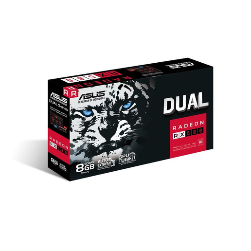 ASUS Radeon RX 580 Dual 8GB Graphics Card