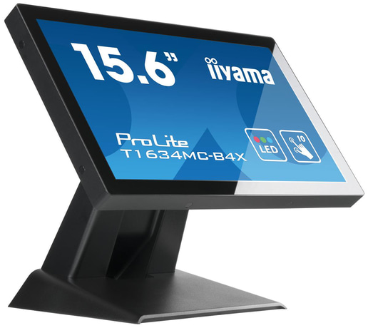 iiyama T1634MC-B4X Touch 15.6 inch Monitor - 1366 x 768, 8ms, DVI