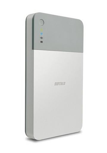 Buffalo MiniStation Air 2 1TB Mobile External Hard Drive in White