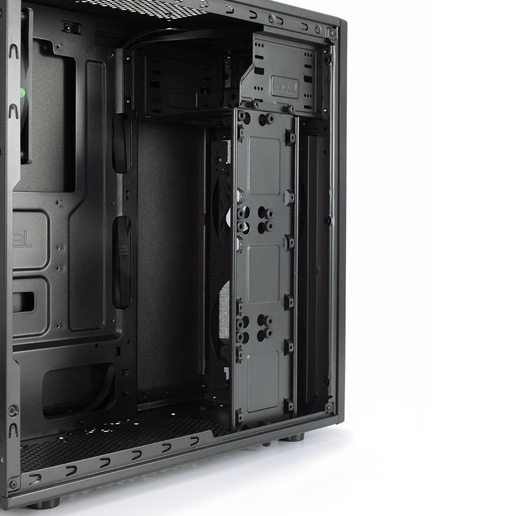 Fractal Core 2300 Mid Tower Gaming Case - Black 