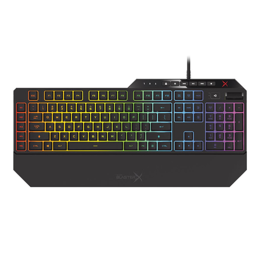 Creative Sound BlasterX Vanguard K08 Illuminated Mechanical Gaming Keyboard (Black)