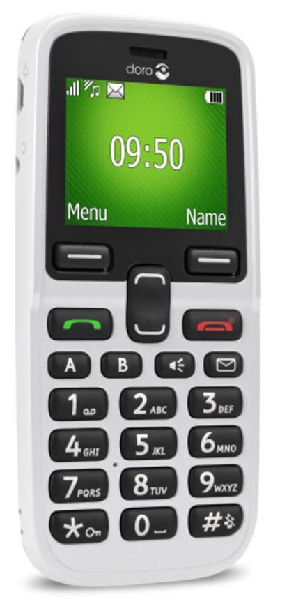Doro Easy 5030 (1.7 inch) Mobile Phone (White)