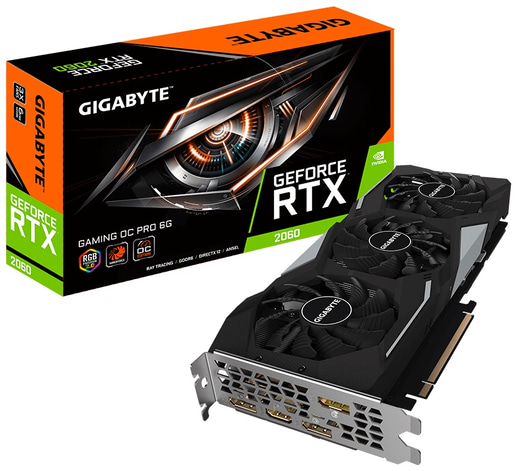 Gigabyte GeForce RTX 2060 OC 6GB Graphics Card