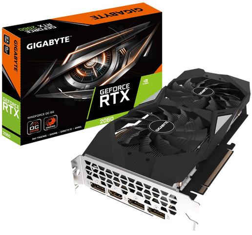 Gigabyte GeForce RTX 2060 OC 6GB Graphics Card