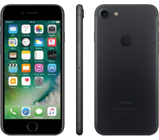Apple iPhone 7 (4.7 inch) 128GB 12MP Mobile Phone (Black)