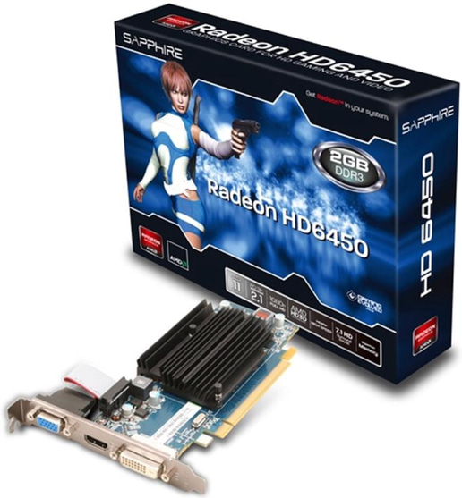 Sapphire Radeon HD 6450 2GB Graphics Card