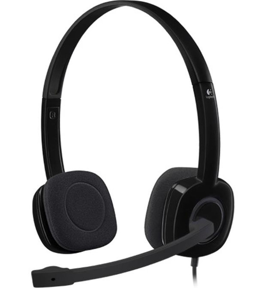 Logitech H151 Stereo Headset with Noise-Cancelling Microphone