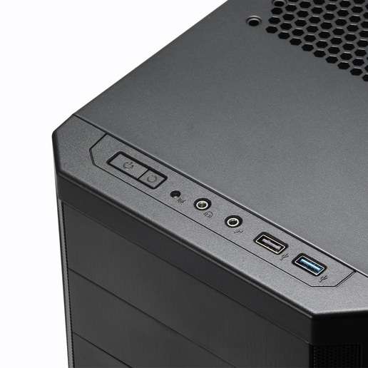 Fractal Core 2300 Mid Tower Gaming Case - Black 