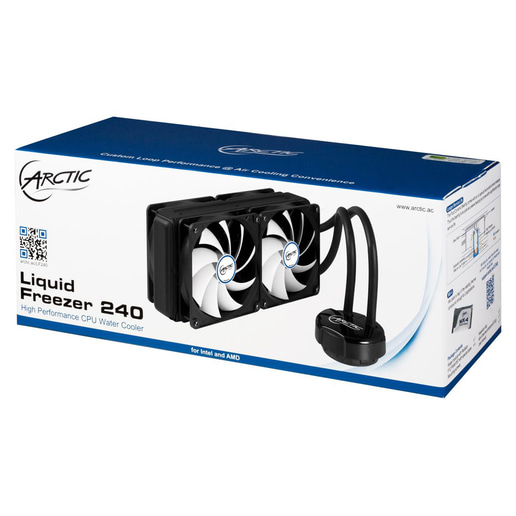 Arctic Liquid Freezer 240 High Performance CPU Water Cooler