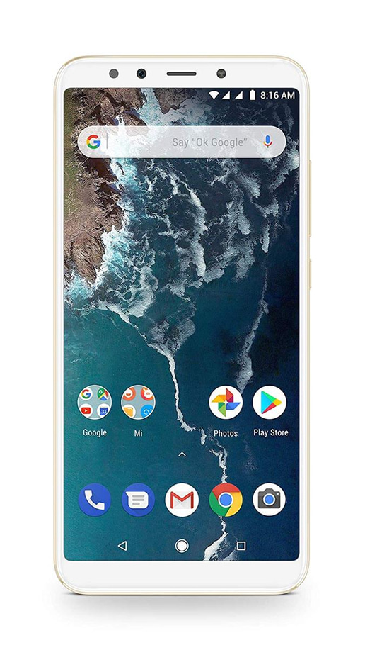 Xiaomi Mi A2 (5.99 inch) 128GB 20MP Smartphone (Gold)