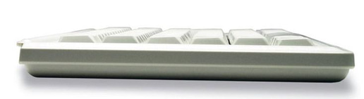 CHERRY Compact G84-4400 USB Keyboard with Integrated Trackball - Light Grey