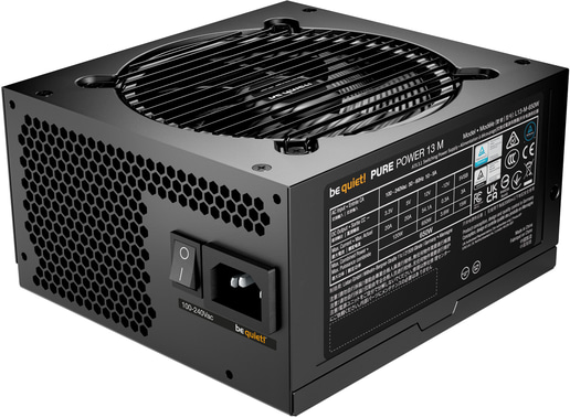 650W Be Quiet! Pure Power 13 M Modular 80 Plus Gold PSU