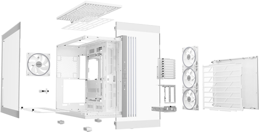 Be Quiet! Light Base 900 DX Full Tower Gaming Case - White 