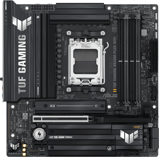 ASUS TUF Gaming B850M-Plus WiFi mATX Motherboard for AMD AM5 CPUs