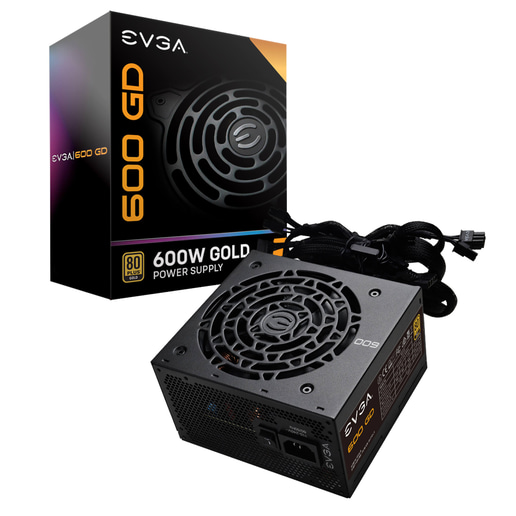 EVGA 600 GD 600W Power Supply 80 Plus Gold