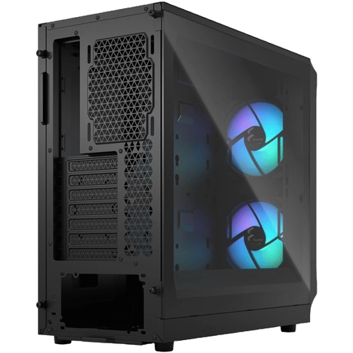 Fractal Focus 2 RGB Mid Tower Gaming Case - Black 