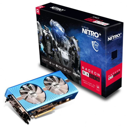 Sapphire Radeon RX 590 NITRO+ 8GB Graphics Card