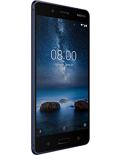 Nokia 8 (5.3 inch) 64GB 13MP Smartphone (Tempered Blue)