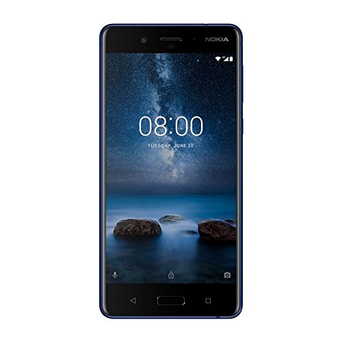 Nokia 8 (5.3 inch) 64GB 13MP Smartphone (Tempered Blue)
