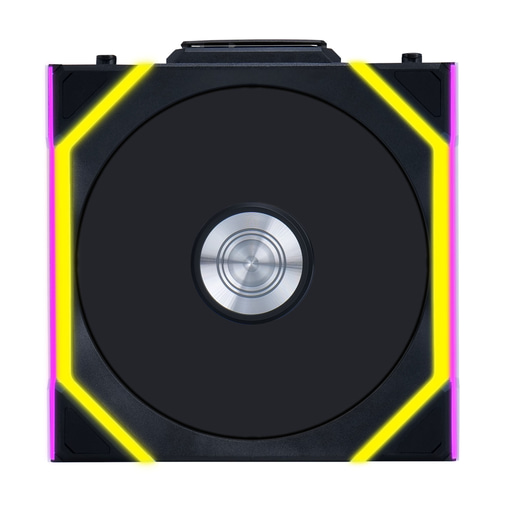 Lian Li UNI FAN SL Wireless 120mm Reverse Blade ARGB PWM Fan in Black