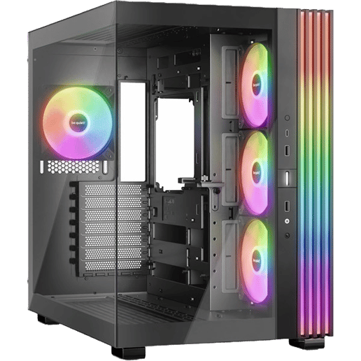 Be Quiet! Light Base 600 LX Mid Tower Gaming Case - Black 