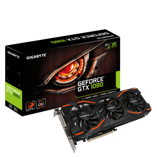 Gigabyte GeForce GTX 1080 Windforce OC 8GB Graphics Card