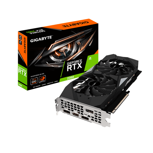 Gigabyte GeForce RTX 2060 OC 6GB Graphics Card