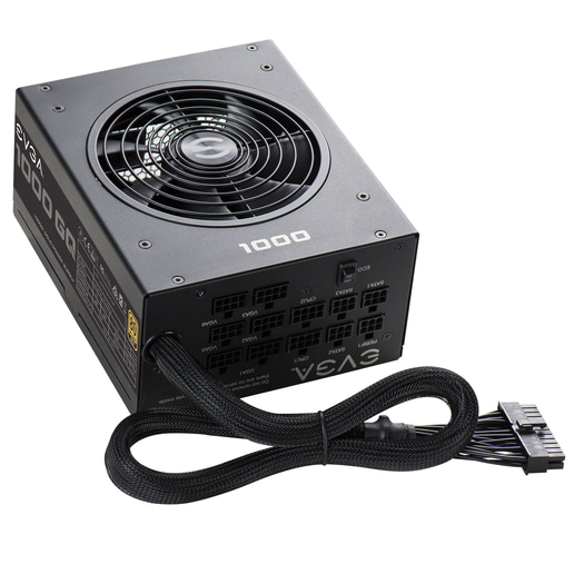 EVGA 1000 GQ 1000W Semi-Modular Power Supply 80 Plus Gold