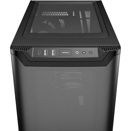 Be Quiet! Pure Base 501 Airflow Mid Tower Case - Black 