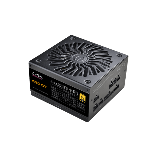 EVGA SuperNOVA 650 GT 650W Modular Power Supply 80 Plus Gold