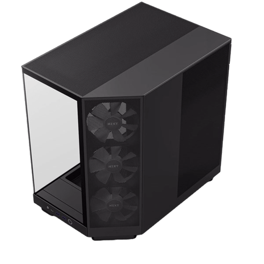 NZXT H6 Flow RGB Mid Tower Case - Black 