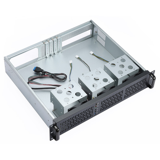 Codegen 2U Rackmount Server Case - Black 